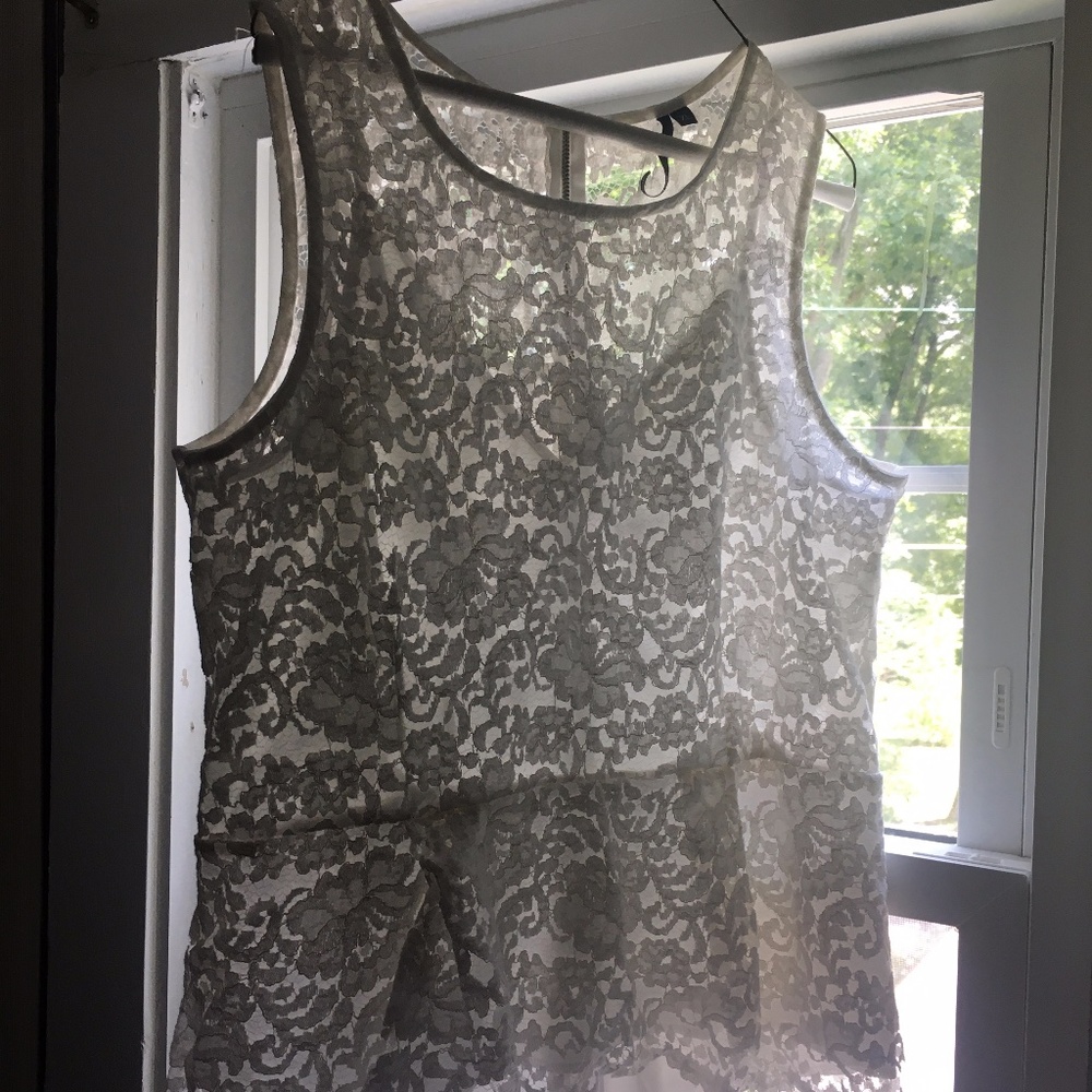 Beautiful White Lace Top